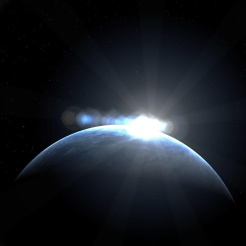 earth-sun-rising-over-atmoshpere-1